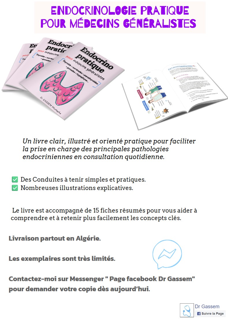 ENDOCRINOLOGIE PRATIQUE (Livre & résumés) $